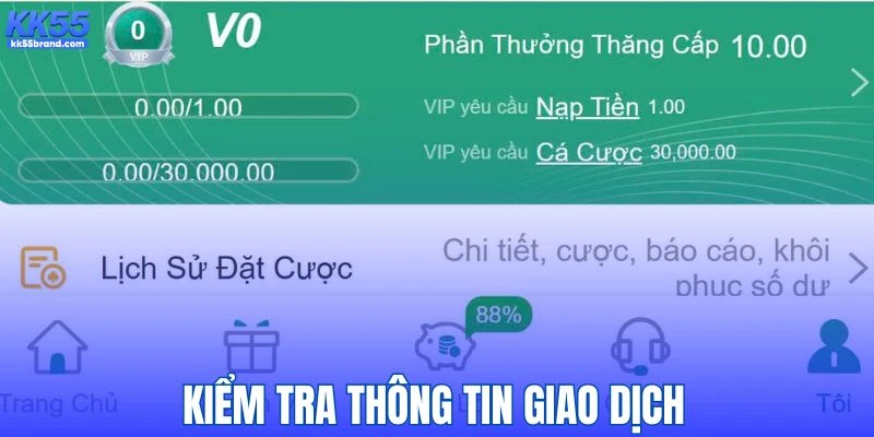 Kiểm tra kỹ thông tin trước khi xác nhận thanh toán